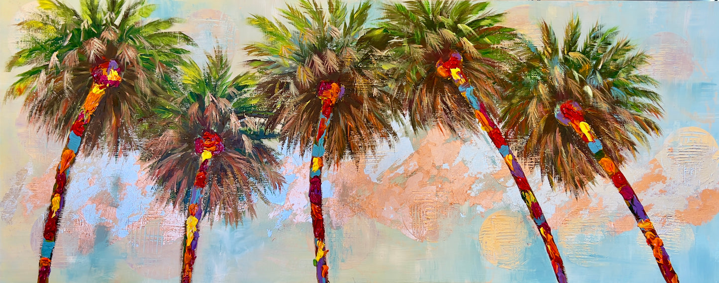 Radiant palms