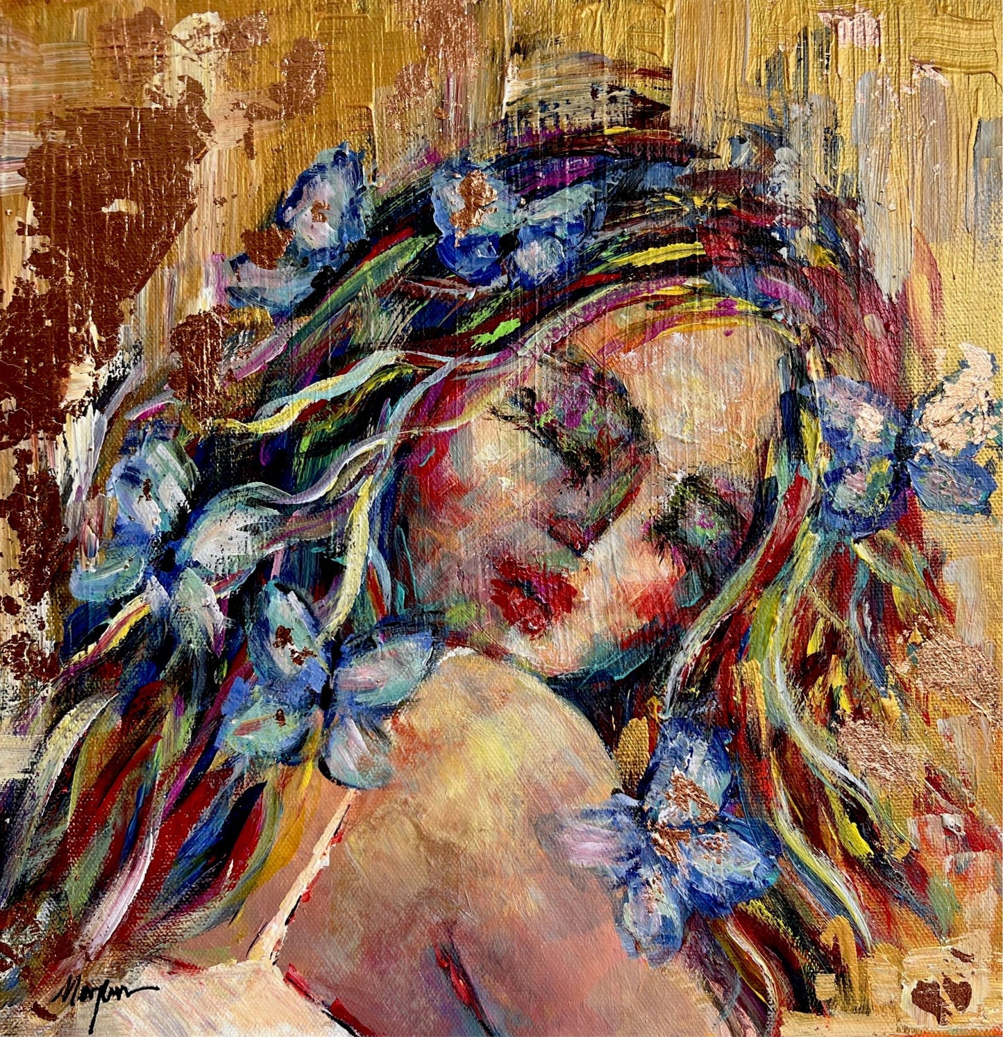 Fairy Blue Butterfly (Print)