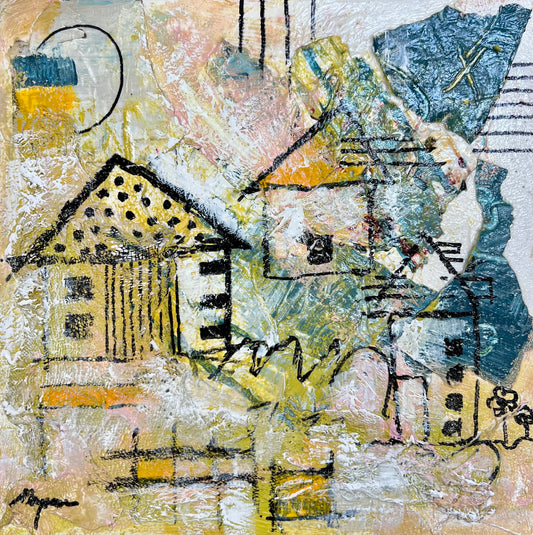 The houses we drew