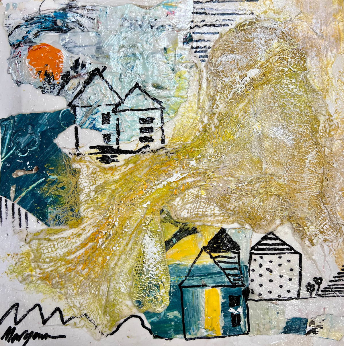 The houses we drew