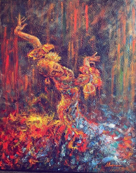 Flamenco Dancer II (Print)