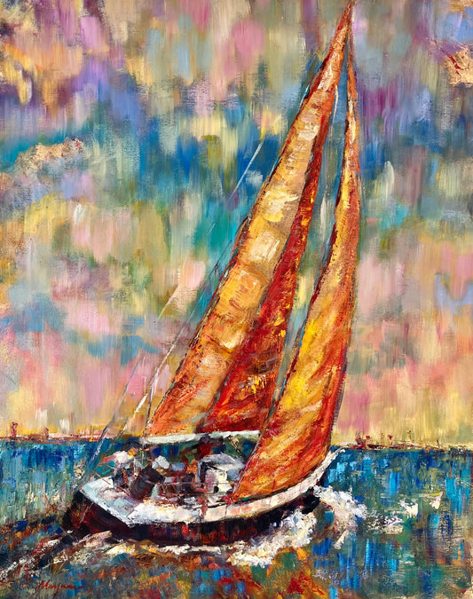 I Am Sailing Home Again (Print)
