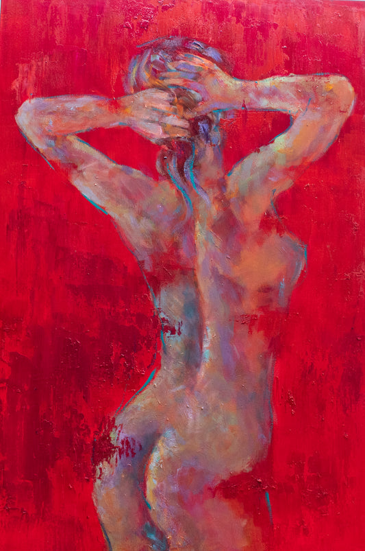 There is a Shade of Red for Every Woman II (ORIGINAL SOLD)