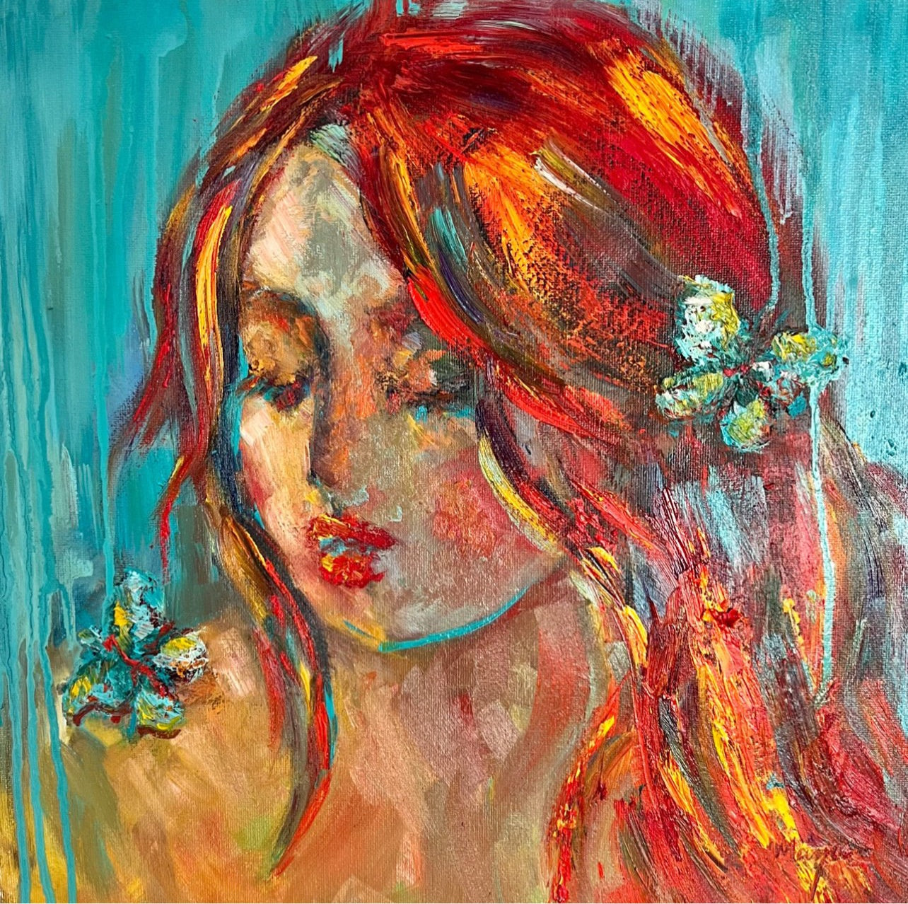 Being Kissed by A Butterfly (Original)