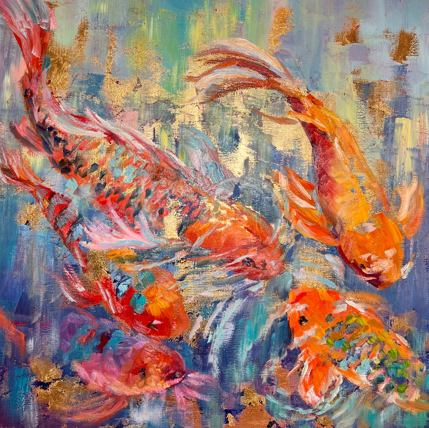 Joy in the Pond I (Print)